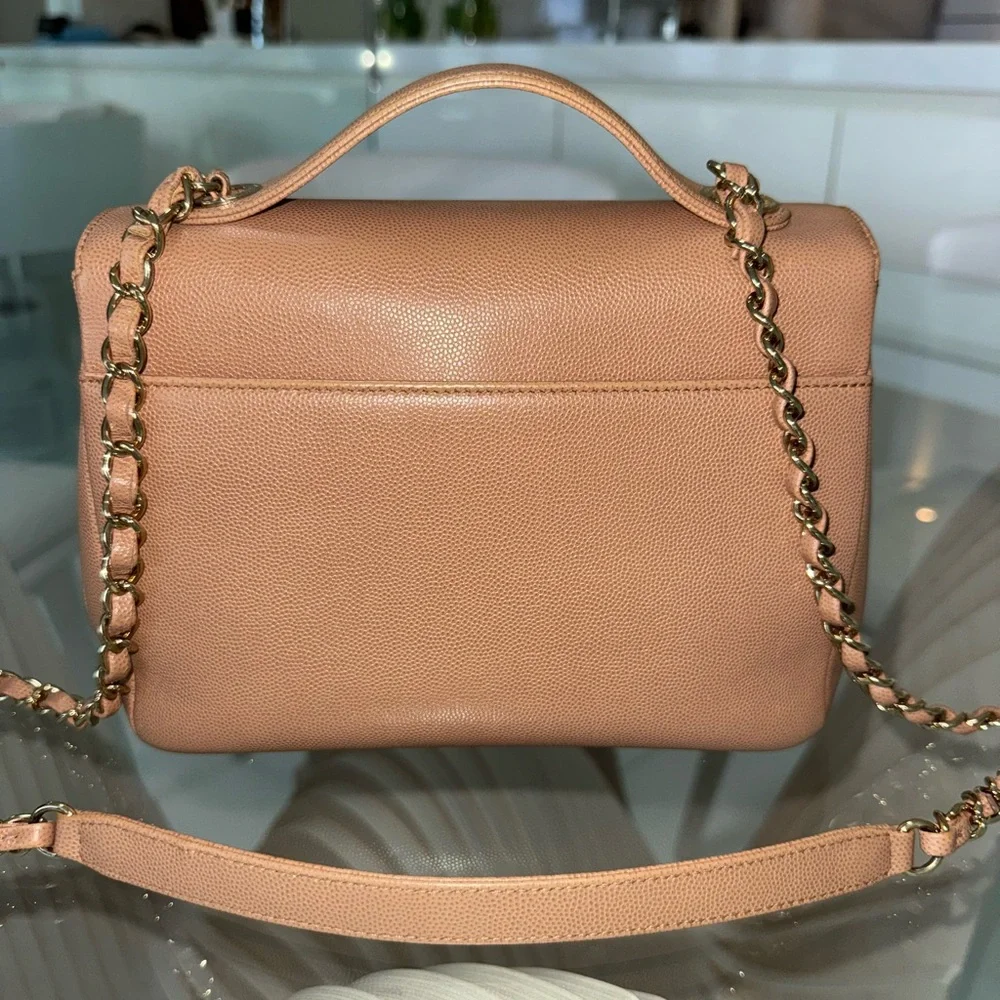 CHANEL Tan Crossbody Bag - Picture 4 of 11